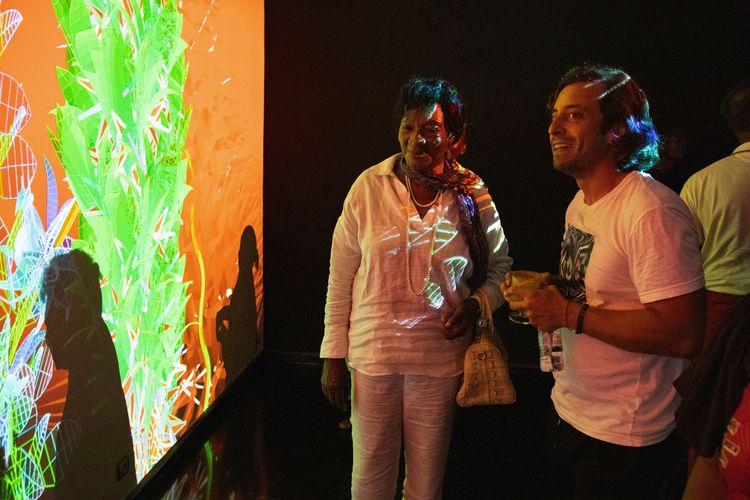 Exposition "Extra Natural" de Miguel Chevalier au Musée National 